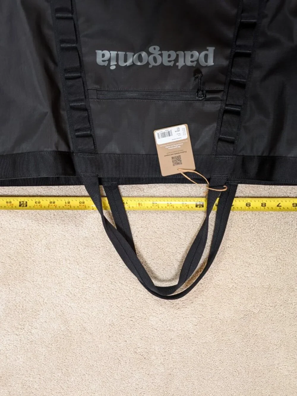 Patagonia Black Hole Gear Tote 61L Bag Case Ski Bag Oversized Tote New w/Tags
